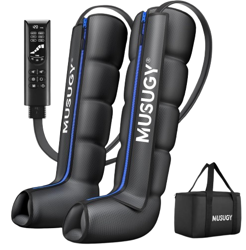 Professional Full Leg Compression Boots for Circulation & Fast Recovery